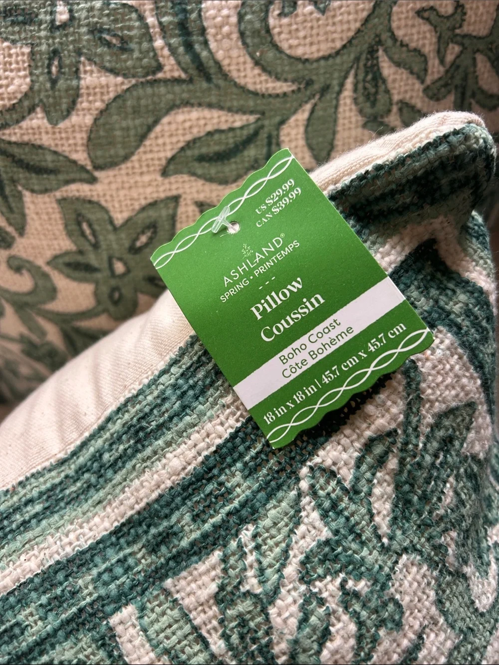 ASHLAND FLORAL THROW PULLIW LOT IF 2 NWT